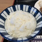とりびより - ご飯　おかわりは1回だけできます
