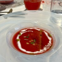 FONDA MEXICANA New York 銀座店 - 本日の季節スープ（ビーツの冷製スープ）