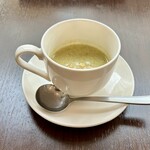 バルバルキッチンアメリ - カップポタージュスープ(白菜だったかな？)