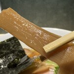 麦処 八と丁 - メンマ箸あげ