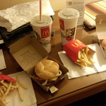 McDonald's - 料理写真:Quarter Pounder Bacon & CheeseとFilet-O-Fishのセット
