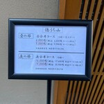 徳うち山 - 看板