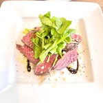 ペコリーノアンテラス - 牛肉のタリアータ