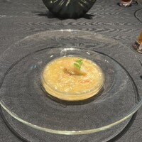 故宮 - エゾ鮑と蟹身入り卵白スープ