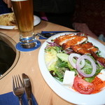 Rossknecht im Schloß - カツレツのような料理