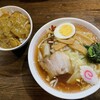 光来 - 料理写真:ワンタンメンと豚カレー丼