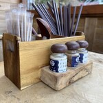 とりそば 下地橋 - 調味料