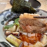とりそば 下地橋 - 鴨肉