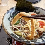 とりそば 下地橋 - 穂先メンマ