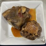 龍園 - 蒸テール酢味噌500円