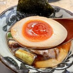 とりそば 下地橋 - 煮卵