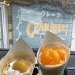 クレープ クランベリー - 