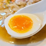 麦の寅GACHISOBADOJO - 味玉