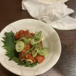 お好み焼き 義 - チャンジャ