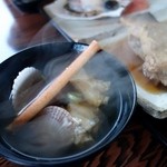 民宿 栄丸 - 具沢山な塩汁