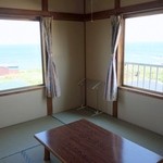 見晴らしの良い角部屋でした