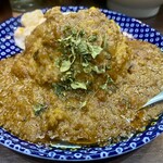 ヌードル＆スパイスカレー 今日の1番 - チーズキーマカレー