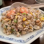 廣東料理 平安 - ヤキメシ　具材が多すぎるくらい