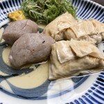 蛸長 - 友人のこんにゃくはかなり待たされました　それに湯葉