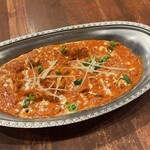 パンジャビ ダバ - ソフトシェルクラブのカレー