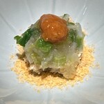 ぬま田 - 渡り蟹　うるい　渡り蟹の身と味噌