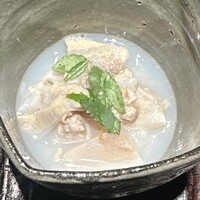 ぬま田 - 千葉　蛤　飯蒸し　木の芽