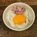 SARU BACON - コンビーフのたまごかけご飯！完成です！( ﾟ∀ﾟ)ｳﾋｮｰ!!