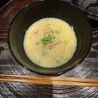 日本料理 研野 - 鯨コロ、白味噌仕立て
