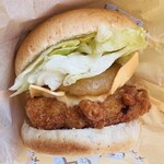 ケンタッキーフライドチキン - 料理写真:オニオンフィレバーガー