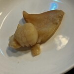 たちばな寿司 - 本ミル貝の柱と身の炙り