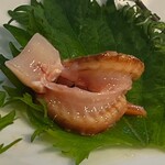 たちばな寿司 - 赤貝の紐