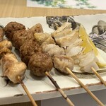 万彩 - 焼鳥盛合せ