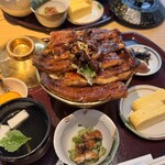 鰻 炭焼 ひつまぶし 美濃金 - 