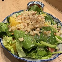 sushi AKEBONO - 小さいいぶりがっこのソース最高