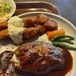 アルタイル - ハンバーグエビフライアップ