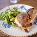 パーラー江古田 - 自家製ハムのサンド