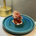 POP&POUR EBISU - イチゴ生ハム白和え