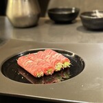 焼肉ホルモン 風土. - 黒毛和牛シャトー焼きしゃぶ芽ねぎ