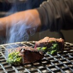 焼肉ホルモン 風土. - 葱レバー