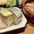 おめんNIPPON - 料理写真:鯖寿司をセットに