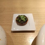 RISTORANTE IL NODO - スナックエンドウと味噌のタルト