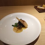 RISTORANTE IL NODO - メジナと筍ひじき添え（仕上がり）
