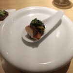 RISTORANTE IL NODO - イサキと山草