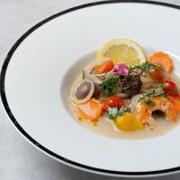 真鯛のソテー ナージュ仕立て トリュフアロマティック