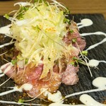 隠れ家個室居酒屋 音音 - 牛のたたき