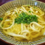 麺工棒 - かけうどん(あつあつ)[\360]