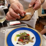 リストランテ ラ チャウ - トリュフがけ