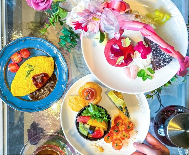 FLOWER CAFE MONTPARNASSE （フラワー カフェ モンパルナス） - 東梅田