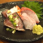 肴喰人 - お造り五貫盛り