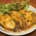 肴喰人 - カキにんにく醤油